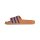 adidas Aqua Adilette - dusky orange/team royal blue/dusky orange