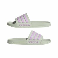 adidas Shower Adilette - linen green/bliss lilac/bliss lilac