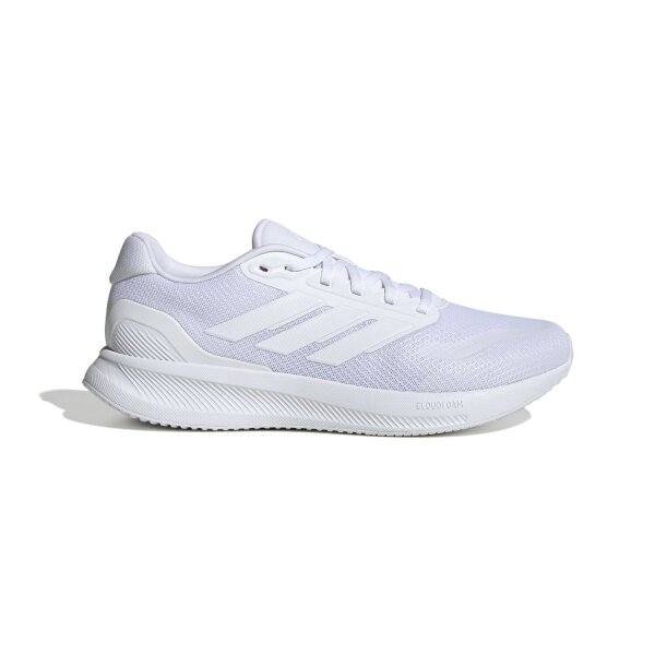 adidas Runfalcon 5 Wide Laufschuhe Herren - white/white/core black