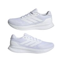 adidas Runfalcon 5 Wide Laufschuhe Herren - white/white/core black
