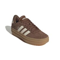 adidas Vl Court Bold Schuhe Damen - preloved brown/chalk white/wonder beige