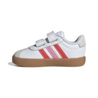 adidas Vl Court 3.0 Kids Schuhe Kinder - white/bright red/bliss pink