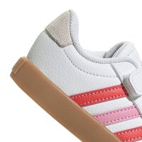 adidas Vl Court 3.0 Kids Schuhe Kinder - white/bright red/bliss pink