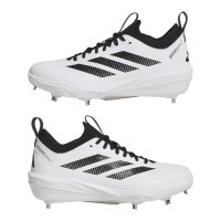 adidas Adizero Impact 2.0 Baseballschuhe Herren - white/core black/core black