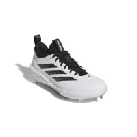 adidas Adizero Impact 2.0 Baseballschuhe Herren - white/core black/core black