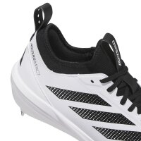 adidas Adizero Impact 2.0 Baseballschuhe Herren - white/core black/core black