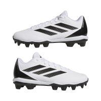 adidas Adizero Impact 2.0 Molded Baseballschuhe Herren - white/core black/core black