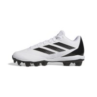 adidas Adizero Impact 2.0 Molded Baseballschuhe Herren - white/core black/core black