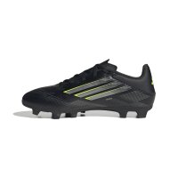 adidas F50 Club Kunstrasen Neuerer Generation, Hart- Und Aschenplätze Fußballschuhe - core black/iron met./lucid lemon