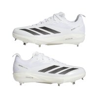adidas Adizero Electric 2.0 Baseballschuhe Herren - white/core black/silver met.