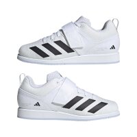 adidas Powerlift 5 Gewichtheberschuhe - white/core black/crystal sky