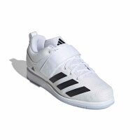 adidas Powerlift 5 Gewichtheberschuhe - white/core black/crystal sky