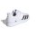 adidas Powerlift 5 Gewichtheberschuhe - white/core black/crystal sky