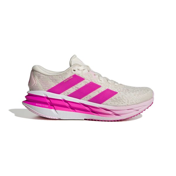 adidas Adistar 4 Laufschuhe Damen - chalk white/shock pink/clear pink