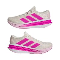 adidas Adistar 4 Laufschuhe Damen - chalk white/shock pink/clear pink