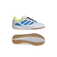 adidas Super Sala Competition Iii Hallenfußballschuhe Kinder - white/lucid ray blue/solar yellow