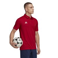 adidas Entrada 22 Poloshirt Herren - rot