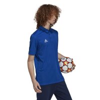 adidas Entrada 22 Poloshirt Herren - blau