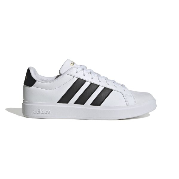 adidas Streettalk Herren - white/core black/gold met.