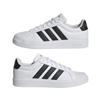 adidas Streettalk Herren - white/core black/gold met.