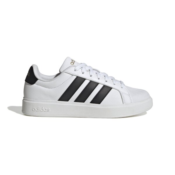 adidas Streettalk Damen - white/core black/gold met.