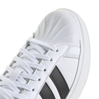 adidas Streettalk Damen - white/core black/gold met.