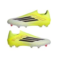 adidas F50 League Laceless Firm/Multi Ground Fußballschuhe - team solar yellow 2/core black/lucid red