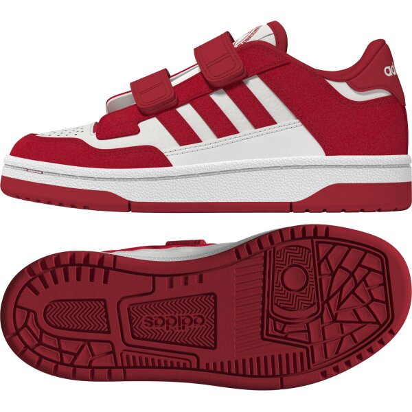 adidas Rapid Court Schuhe Kinder - team colleg red/cloud white/white