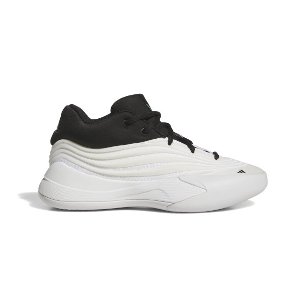 adidas Dame X Schuhe Kinder - zero met./core black/court green