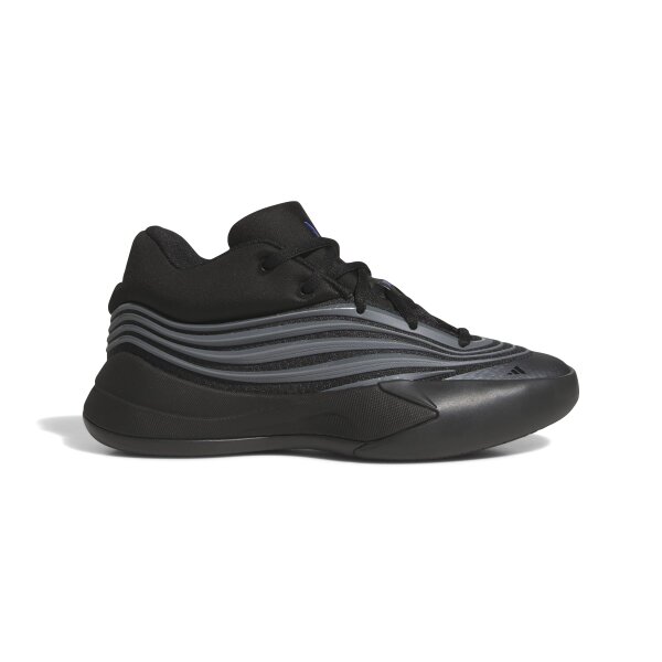 adidas Dame X Schuhe Kinder - core black/iron met./lucid blue