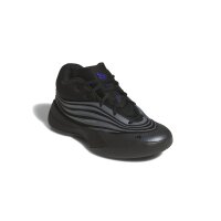 adidas Dame X Schuhe Kinder - core black/iron met./lucid blue