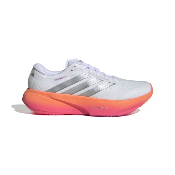 adidas Supernova Rise 3 Laufschuhe Herren - white/silver met./lucid pink