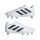 adidas Kakari Elite Sg Rugbyschuhe - white/core black/lucid aquamarine