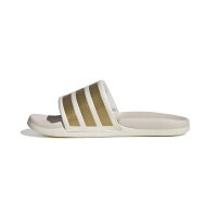 adidas Adilette Comfort 2.0 Badeschlappen Damen - off white/gold met./chalk white