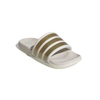 adidas Adilette Comfort 2.0 Badeschlappen Damen - off white/gold met./chalk white