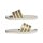 adidas Adilette Comfort 2.0 Badeschlappen Damen - off white/gold met./chalk white