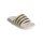 adidas Adilette Comfort 2.0 Badeschlappen Damen - off white/gold met./chalk white