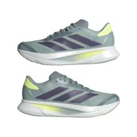 adidas Duramo Sl 2 Laufschuhe Herren - wonder sage/preloved violet/hi-res yellow