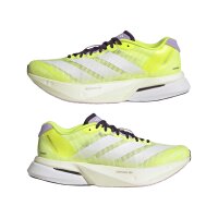adidas Adizero Boston 13 Schuhe Damen - solar yellow/white/powder plum