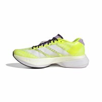 adidas Adizero Boston 13 Schuhe Damen - solar yellow/white/powder plum
