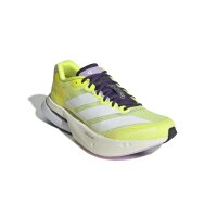 adidas Adizero Boston 13 Schuhe Damen - solar yellow/white/powder plum
