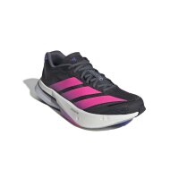 adidas Adizero Boston 13 Schuhe Damen - core black/lucid pink/cobalt blue