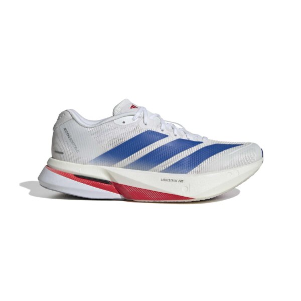 adidas Adizero Boston 13 Schuhe Damen - white/team royal blue/dash grey