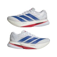 adidas Adizero Boston 13 Schuhe Damen - white/team royal blue/dash grey