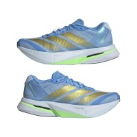 adidas Adizero Boston 13 Schuhe Damen - blue burst/gold met./glow blue
