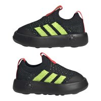 adidas Bubblecomfy Schuhe Kinder - core black/lucid lemon/lucid red