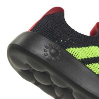 adidas Bubblecomfy Schuhe Kinder - core black/lucid lemon/lucid red