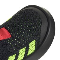 adidas Bubblecomfy Schuhe Kinder - core black/lucid lemon/lucid red