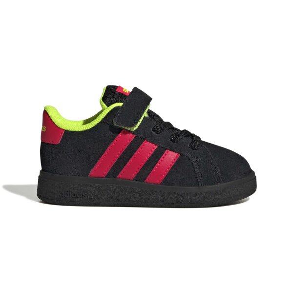 adidas Grand Court 2.0 Schuhe Kinder - core black/lucid red/lucid lemon
