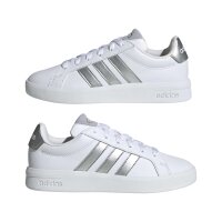 adidas Grand Court 3.0 Kinder Und Teens Schuhe Kinder - white/silver met./silver met.